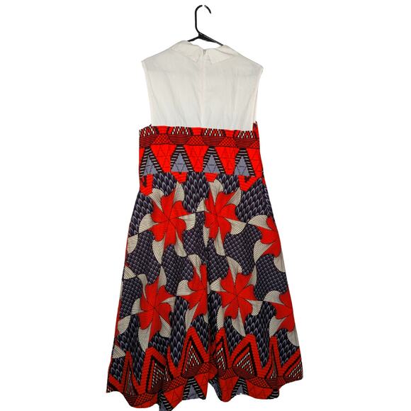 OFUURE African print designer maxi dress 2XL size 18 - 20 - Picture 7 of 15